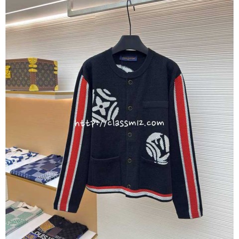 루이비통 25 한정판 남여공용 긴팔 가디건 A13378