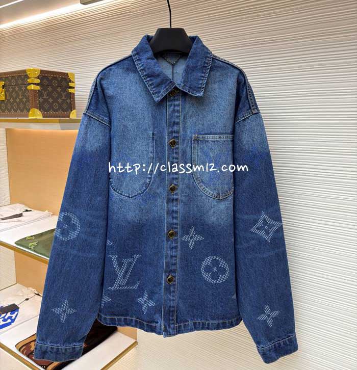 루이비통 25 한정판 긴팔 청자켓 A13384