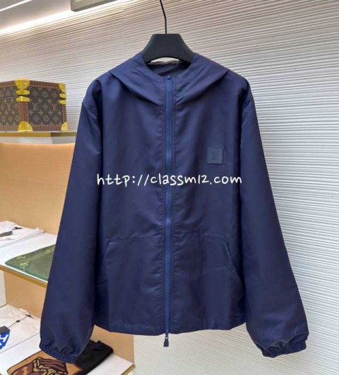 루이비통 25 한정판 양면 긴팔 후드 자켓 A13386