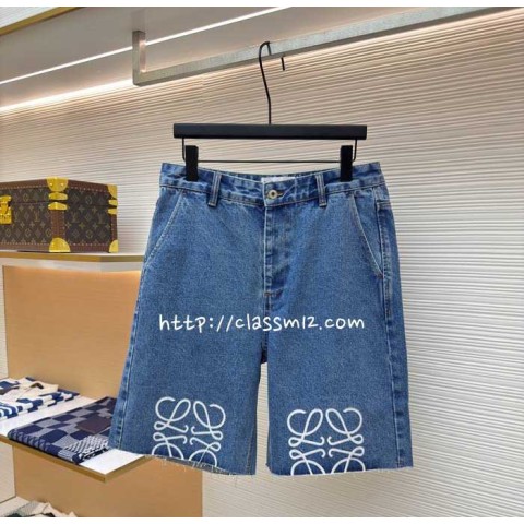 로에베 25 한정판 청바지 반바지 A13387