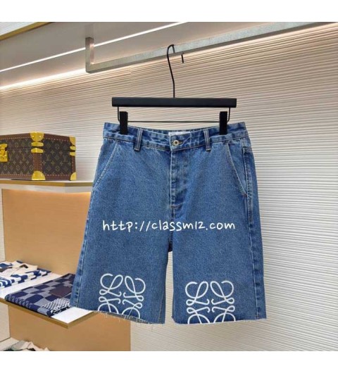 로에베 25 한정판 청바지 반바지 A13387