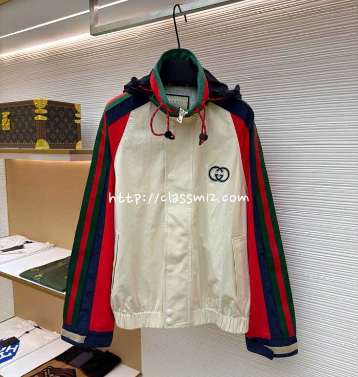 구찌 25 한정판 긴팔 후드 자켓 A13392