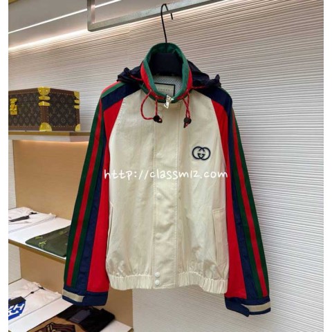 구찌 25 한정판 긴팔 후드 자켓 A13392