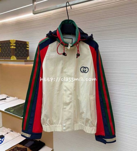 구찌 25 한정판 긴팔 후드 자켓 A13392