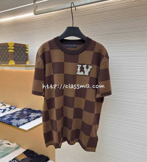 루이비통 25 한정판 남여공용 반팔 티셔츠 A13393