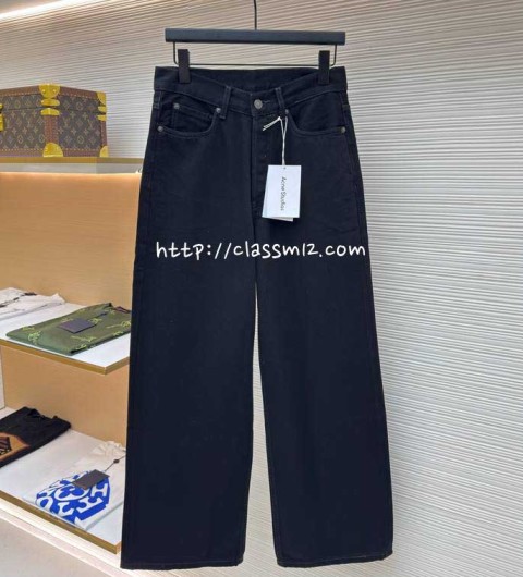 아크네 25 한정판 청바지 긴바지 A13398