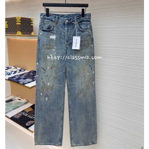 아크네 25 한정판 청바지 긴바지 A13399