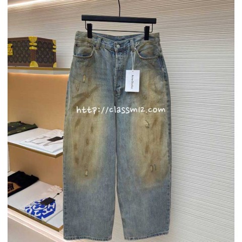 아크네 25 한정판 청바지 긴바지 A13401