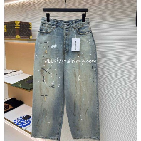 아크네 25 한정판 청바지 긴바지 A13402