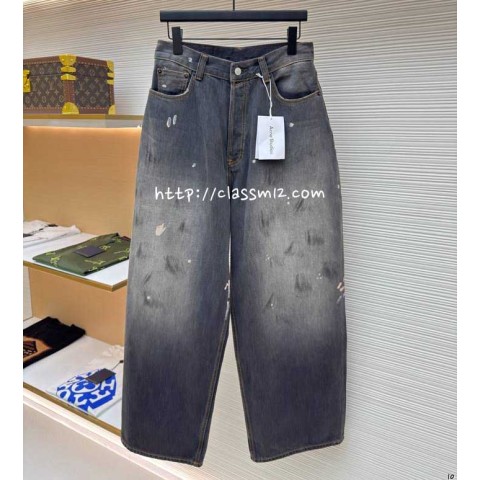 아크네 25 한정판 청바지 긴바지 A13403