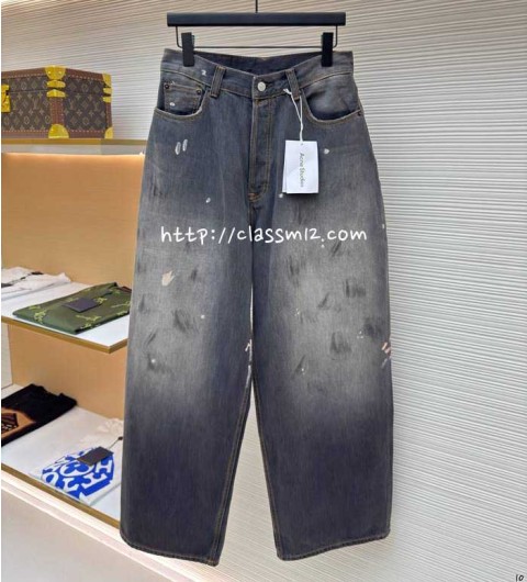 아크네 25 한정판 청바지 긴바지 A13403