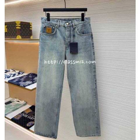 루이비통 25 한정판 청바지 긴바지 A13421