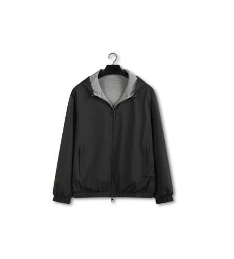 로로피아나 Loro Piana 25 한정판 테크니컬 캐시미어 양면 후드 자켓 A13423