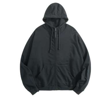 마르지엘라 25 한정판 백 로고 스티치 후드 집업 A13436