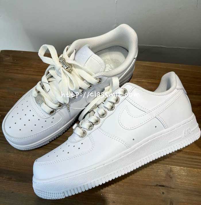 크롬하츠 x 나이키 25 한정판 AF1 운동화 B5312