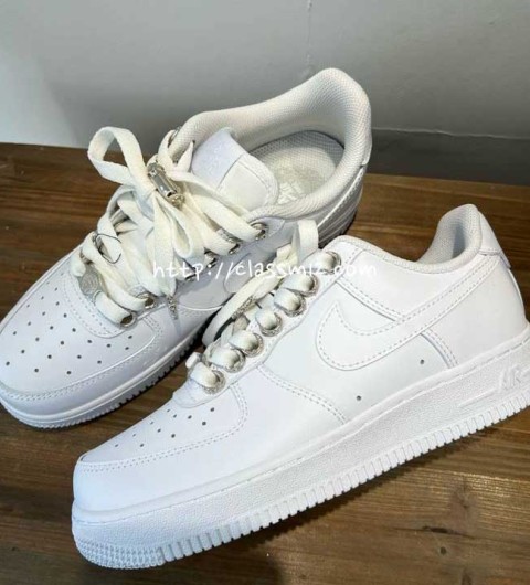 크롬하츠 x 나이키 25 한정판 AF1 운동화 B5312