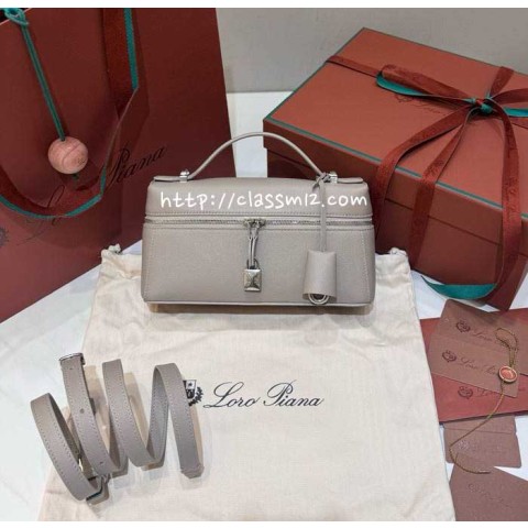 로로피아나 Loro Piana 25 한정판 Extra Bag23 소가죽 카프스킨 크로스백 가방 C5797