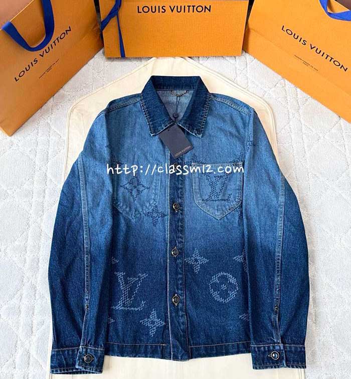 루이비통 25 한정판 SS26 Fall Capsule 긴팔 청자켓 A13453