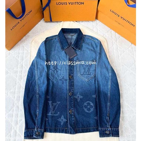 루이비통 25 한정판 SS26 Fall Capsule 긴팔 청자켓 A13453