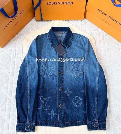 루이비통 25 한정판 SS26 Fall Capsule 긴팔 청자켓 A13453