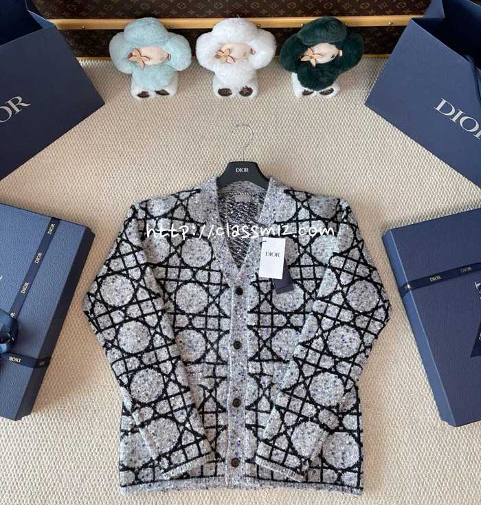 디올 25 한정판 긴팔 가디건 A13472