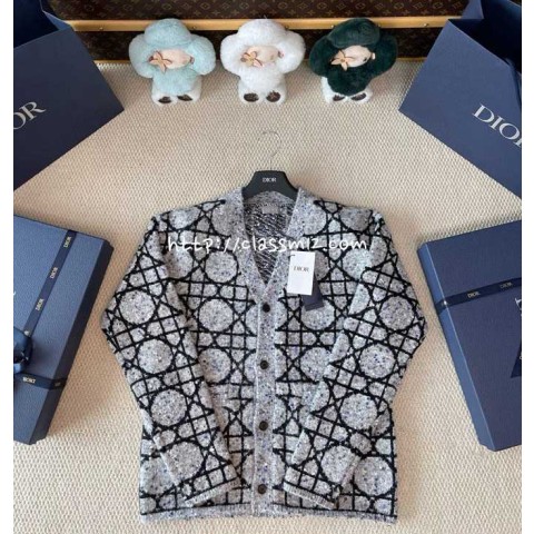 디올 25 한정판 긴팔 가디건 A13472