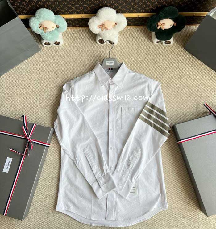 톰브라운 25 한정판 긴팔 셔츠 A13478