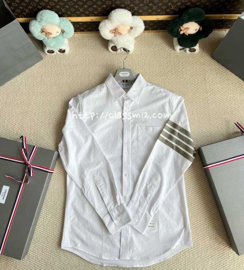 톰브라운 25 한정판 긴팔 셔츠 A13478