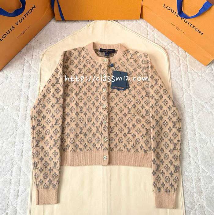 루이비통 25 한정판 Flightmode 긴팔 가디건 A13483