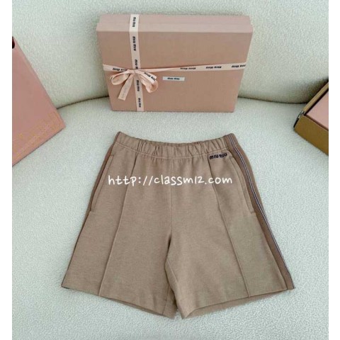 미우미우 25 한정판 여성 반바지 A13494