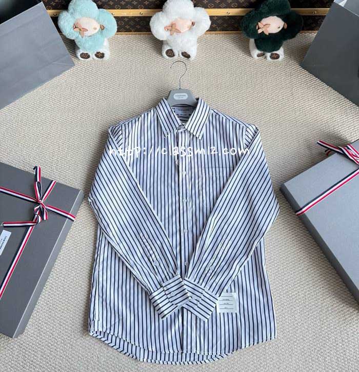 톰브라운 25 한정판 긴팔 셔츠 A13496