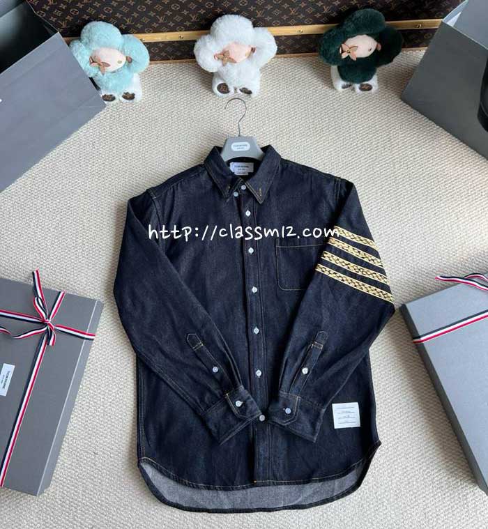 톰브라운 25 한정판 긴팔 셔츠 A13504