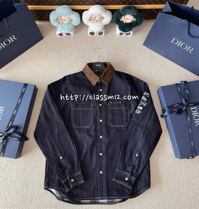 디올 25 한정판 긴팔 청자켓 A13513