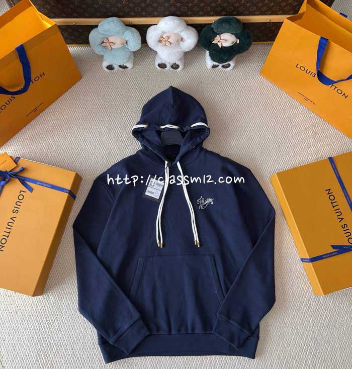 루이비통 25 한정판 긴팔 후드 티셔츠 A13521