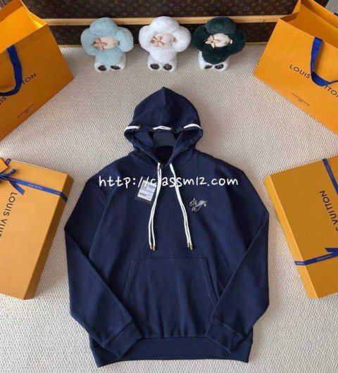 루이비통 25 한정판 긴팔 후드 티셔츠 A13521