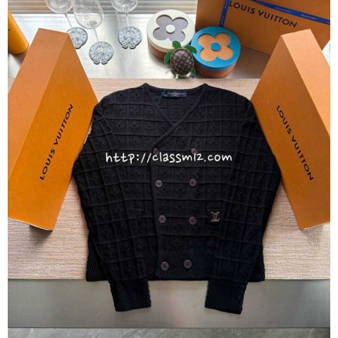 루이비통 25 한정판 긴팔 가디건 A13526