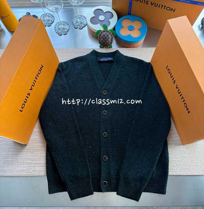 루이비통 25 한정판 Nigo 긴팔 가디건 A13527
