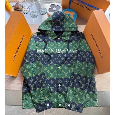 루이비통 25 한정판 양면 긴팔 후드 자켓 A13529