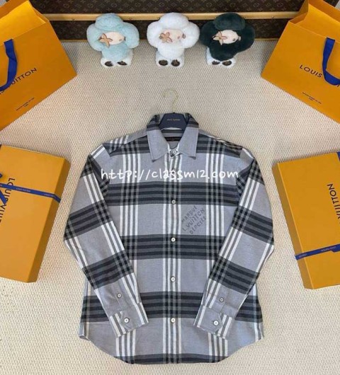 루이비통 25 한정판 긴팔 셔츠 A13536