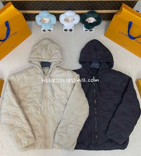 루이비통 25 한정판 긴팔 후드 자켓 A13538