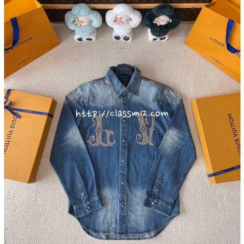 루이비통 25 한정판 긴팔 청자켓 A13551