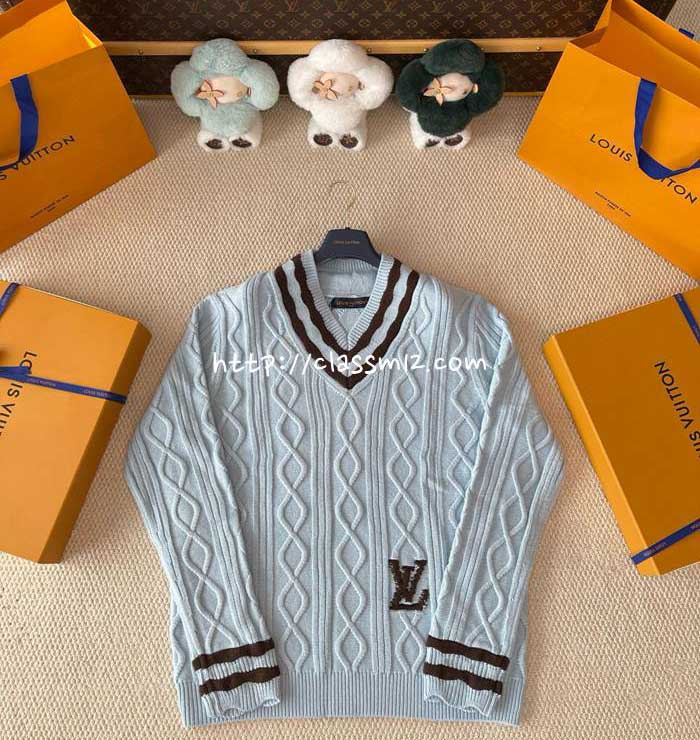 루이비통 25 한정판 긴팔 니트 A13552