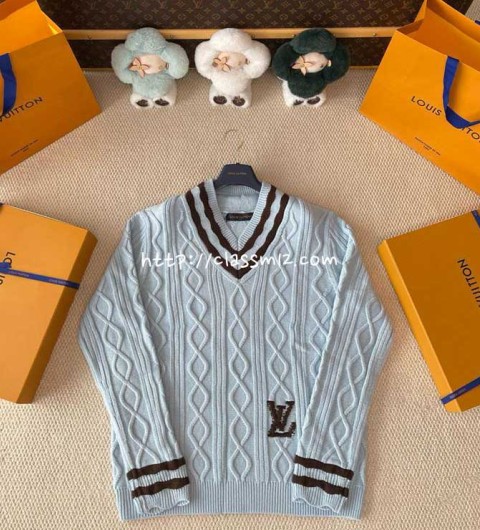루이비통 25 한정판 긴팔 니트 A13552