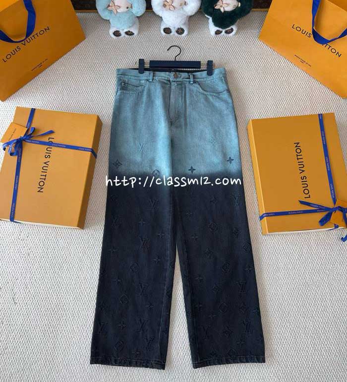루이비통 25 한정판 청바지 긴바지 A13557