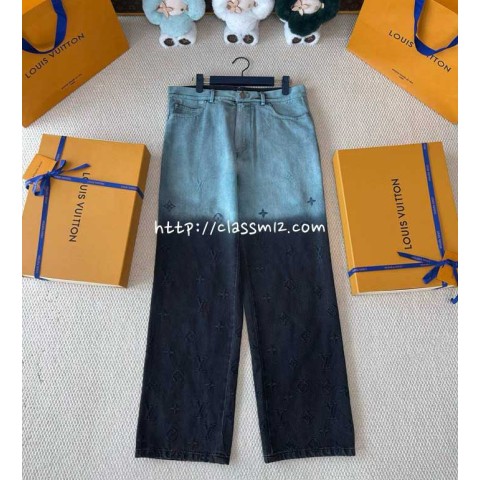 루이비통 25 한정판 청바지 긴바지 A13557