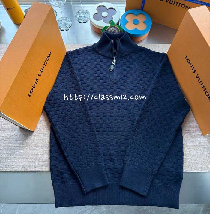 루이비통 25 한정판 양털 긴팔 니트 A13559