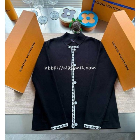 루이비통 25 한정판 긴팔 가디건 A13562