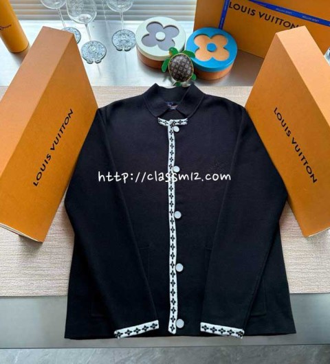 루이비통 25 한정판 긴팔 가디건 A13562