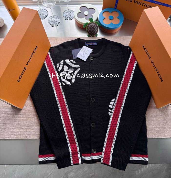 루이비통 25 한정판 Nigo 긴팔 가디건 A13565