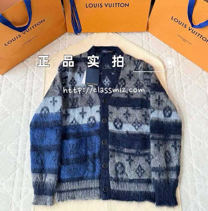 루이비통 25 한정판 긴팔 가디건 A13570